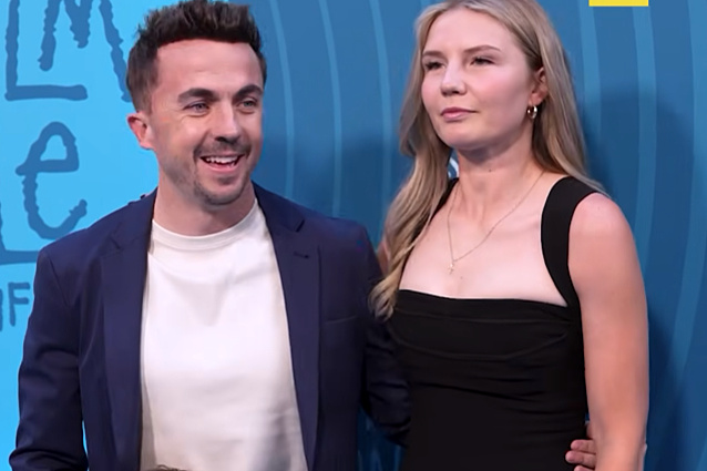 Frankie Muniz took his son to the series premiere: I love that he got to experience being a part of it.