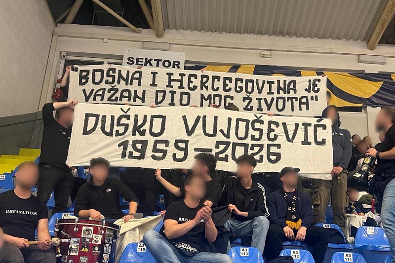 BH Fanatics bid an emotional farewell to Duško Vujošević with a heartfelt message: "BiH is an important part of my life."