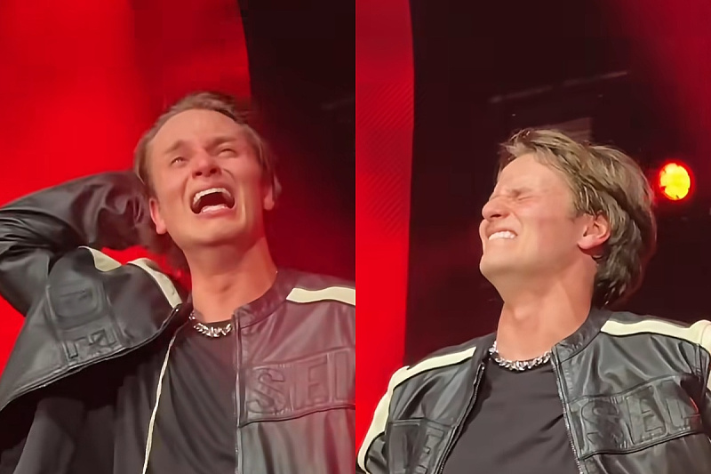 Jakova Jozinović overcome by emotions at the concert in Skopje: Thank you, I fly for miracles.