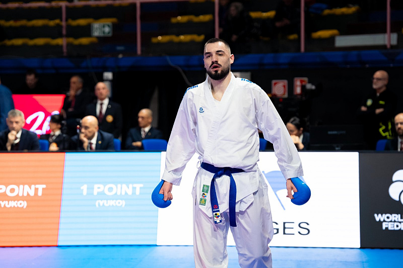 Anes Bostandžić in the final of the World Karate1 Premier League in China