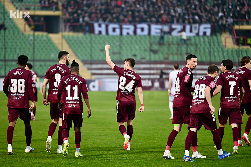 Sarajevo defeats Zrinjski in a major derby for celebration both in Koševo and Banja Luka.