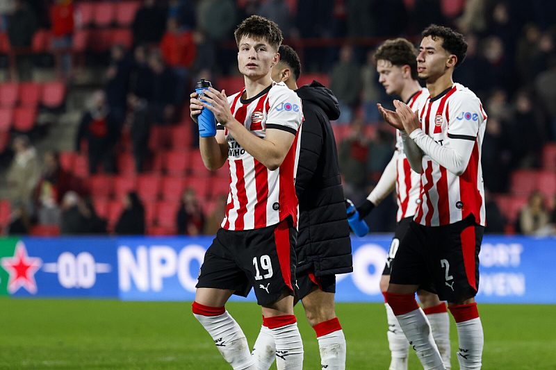 Esmir Bajraktarević only got eight minutes of playtime even though PSV secured the title.