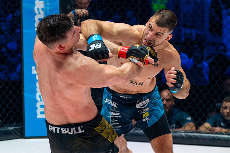 Croatian fighters in Ljubljana lost FNC belts in featherweight and light heavyweight categories.