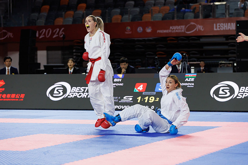 Nejra Sipović, after winning gold in Rome, secured bronze in China, proving she is among the best in the world.