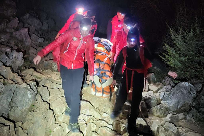 Mountain Rescue Service from Čitluk Saves Italian Woman at Križevac near Međugorje
