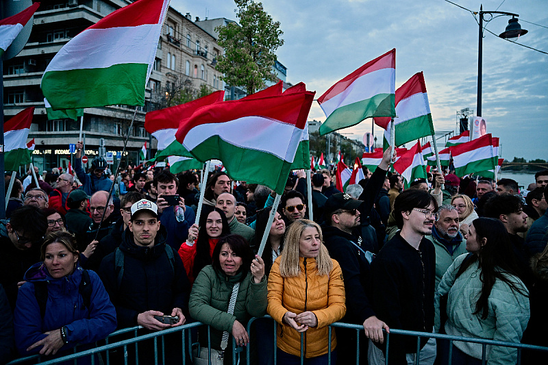 Voting has concluded in Hungary, with unofficial polls giving Peter Magyar a convincing lead.