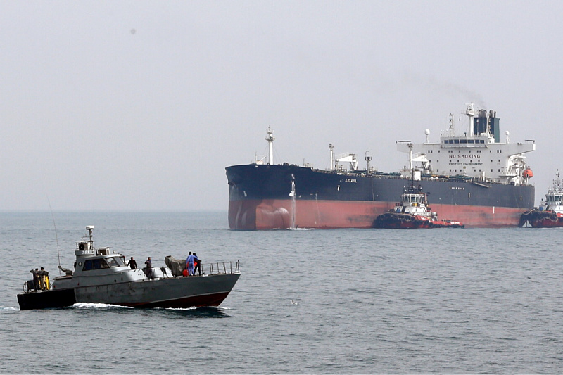 Most of the Revolutionary Guard's fast attack boats are active and patrolling the Strait of Hormuz.