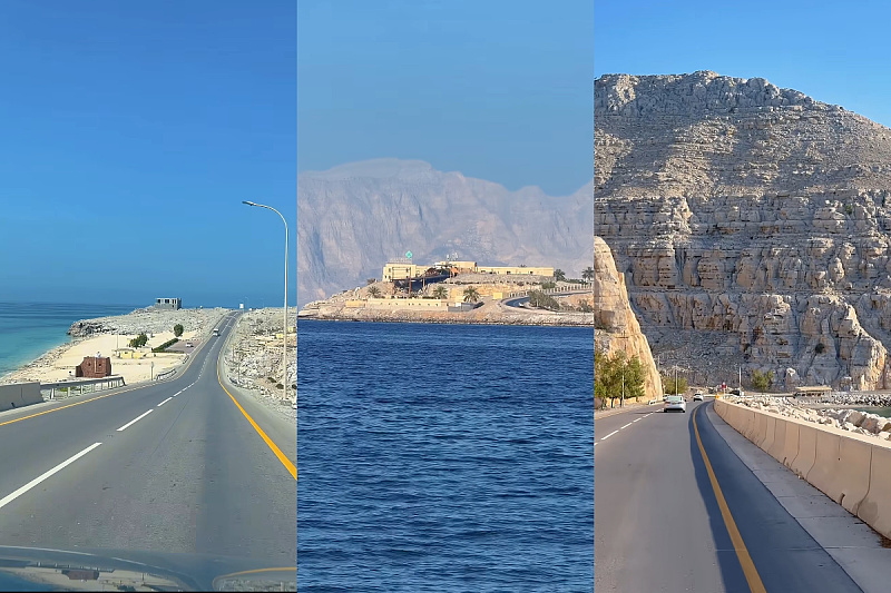 While the whole world is talking about the Strait of Hormuz, do you know what it actually looks like? It hides exceptional natural beauty.