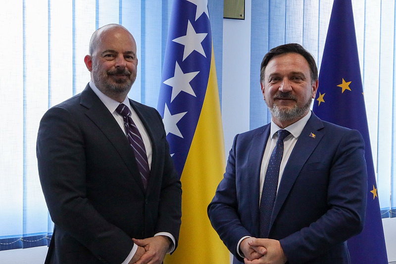 Amir Hasičević with Ginkel on the abolition of fuel duties: American companies are ready to replenish warehouses in BiH