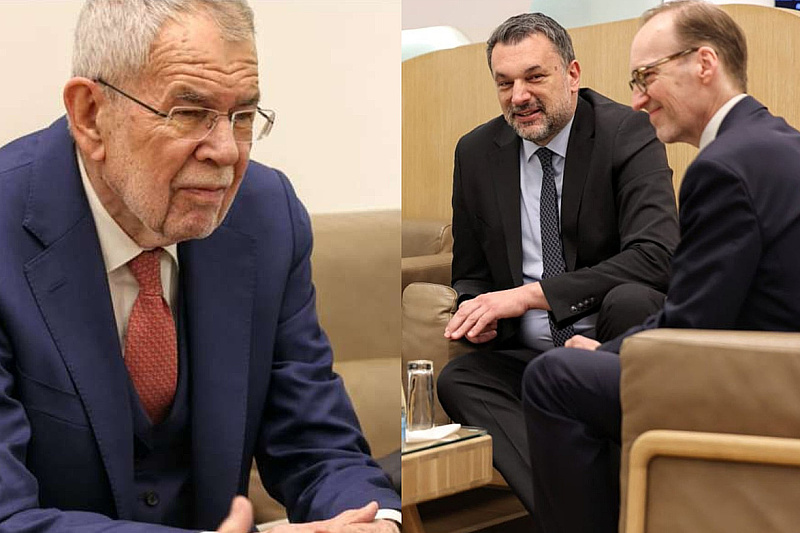 Austrian President Alexander Van der Bellen has arrived in Bosnia and Herzegovina, with a formal welcome ceremony scheduled for tomorrow.