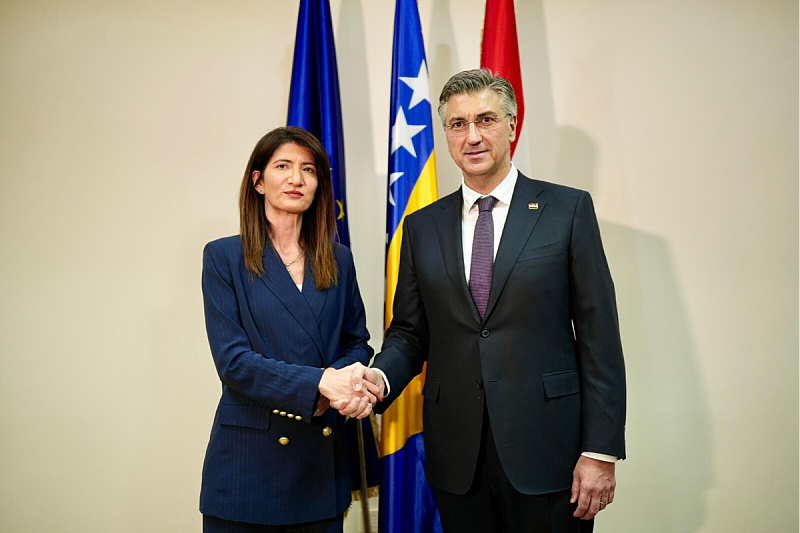 Plenković supports Darijana Filipović's candidacy: "She is the only one with a real chance of winning the election"