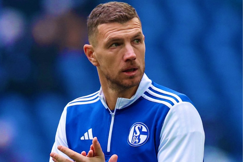 Džeko hopes to see his Schalke teammate at the World Cup, publicly "pushed" him.
