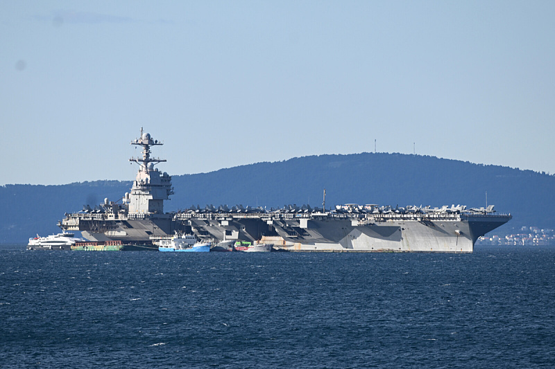 The blockade of the Strait of Hormuz could involve 15 American ships, but that creates challenges in other regions.