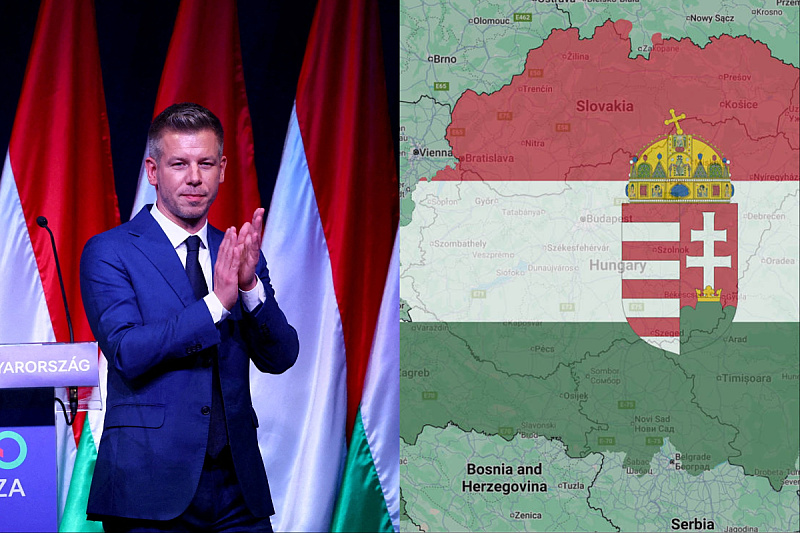 Hungarians do not see a problem with the "Greater Hungary" maps: "Hungarians remember that time as a golden age"