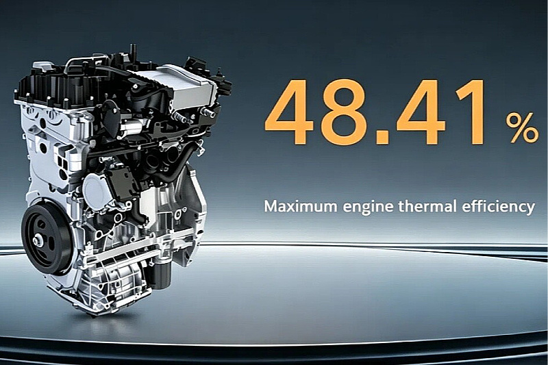 Geely's hybrid system receives Guinness certification for low fuel consumption.