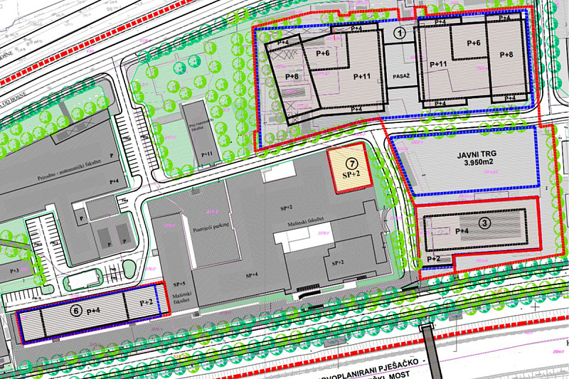 Transformation of part of Sarajevo under sharp criticism from UNSA: Who will push their own in "Quadrant C"?
