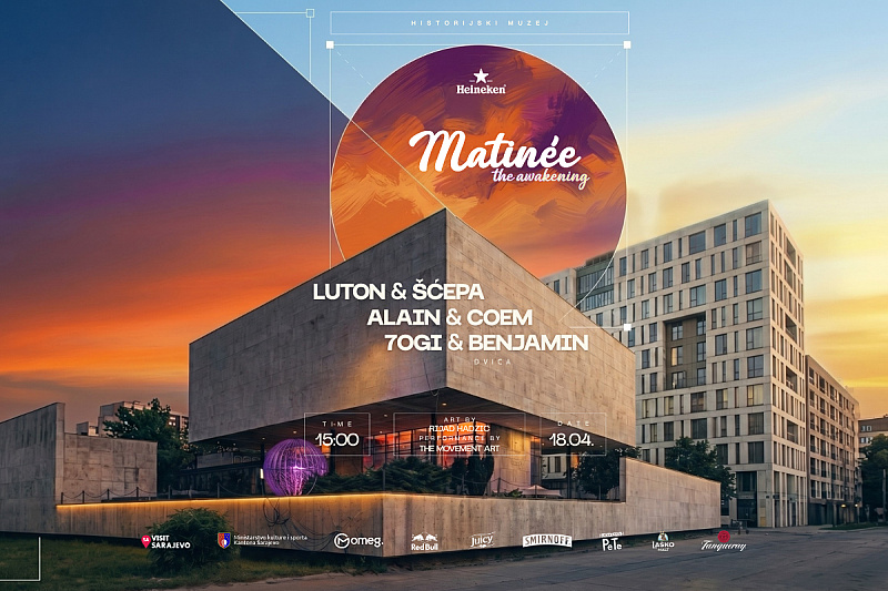 Luton & Šćepa open the new Matinée season in Sarajevo on April 18th.