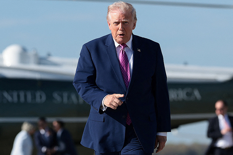 A very strange message from Trump to the British: "You need to drill baby, drill"