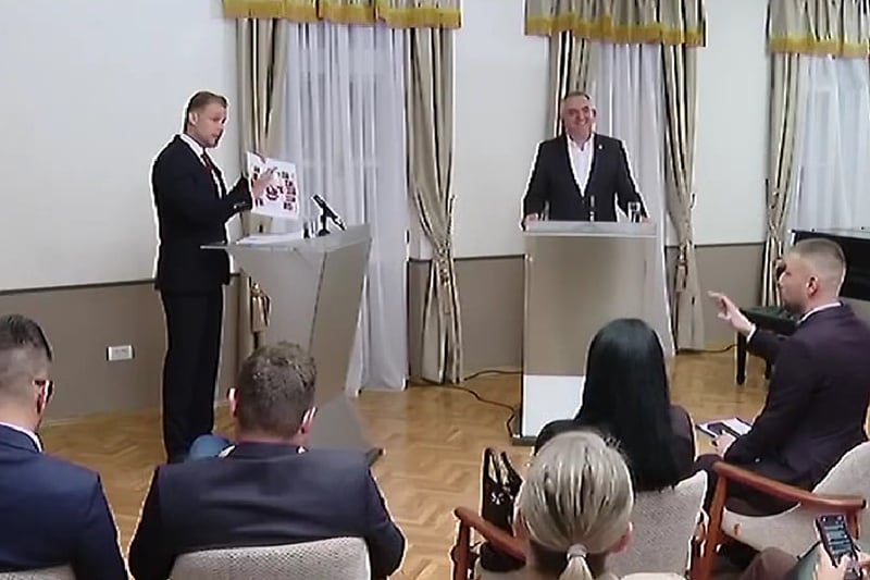 The debate was marked by personal attacks: Draško Stanivuković and Savo Minić held a TV duel in Banja Luka.