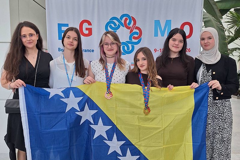 At this year's European Mathematical Olympiad, students from Sarajevo won gold and bronze.