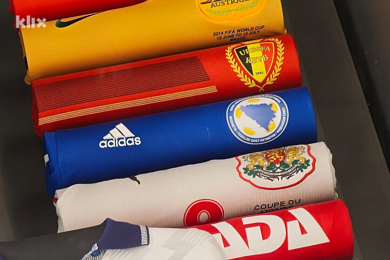 We visited the FIFA museum in Zurich, and Bosnia and Herzegovina has its place in it.