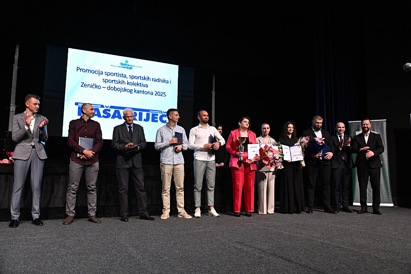 Ahmed Krnjić and Jasmina Merdić are the best athletes in 2025 in ZDK.