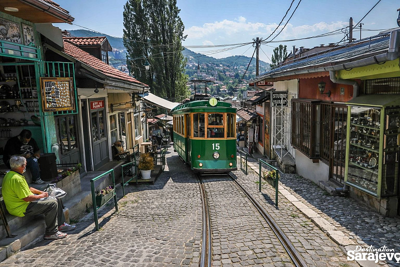 Our party councilor proposes establishing a tram line from Baščaršija to Vratnik.