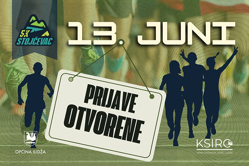 Applications open for the Stojčevac 5K race: It will be held on June 13th.