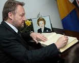 Otvorena knjiga žalosti: Thatcher je iskazivala prijateljstvo prema BiH