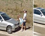 Google Street View "ulovio" par tokom seksa pored puta
