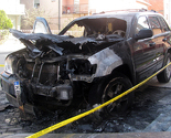 U Bijeljini izgorio Jeep Grand Cherokee