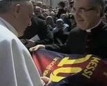 Papa Franjo primio Messijev dres