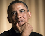 Obama se na večeri s novinarima šalio na svoj račun