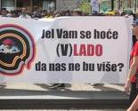 Završen protestni skup u Zagrebu, jedna osoba uhapšena