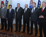 Predsjedništvo BiH s ministrima vanjskih poslova BiH, Turske i Srbije