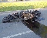 U nesreći na Butmirskoj cesti teško povrijeđen motociklista