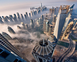 Vrtoglavi pogled sa Burj Khalife na Dubai