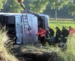 Navijač Brescije poginuo u prevrtanju autobusa