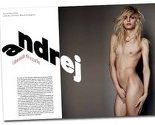 Andrej Pejić potpuno gol u julskom izdanju magazina Vogue
