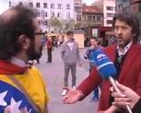 Verbalni obračun na protestima: Ko je ovaj plaćenik? Who is you?