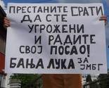 I Banjalučani podržali proteste ispred Parlamenta BiH