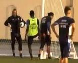 Balotelli na treningu ponovo u svom elementu