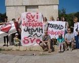 Beograđani ponovo podržali proteste u BiH: Saosjećajmo jedni s drugima