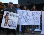 Zeničani mirnim skupom podržali proteste u Sarajevu