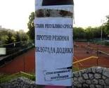 Čistači su bili brzi: Uklonjeni plakati s porukama protiv Dodika