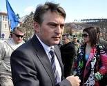 Javna promocija Demokratske fronte BH pred Katedralom