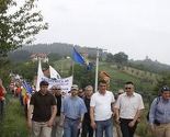 S nekoliko hiljada učesnika Marša mira u Potočare krenuo i Patrick Moon