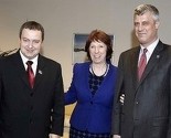 Počeo sastanak Catherine Ashton sa državnim vrhom Srbije