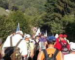 Valentin Inzko na čelu kolone Marša mira Srebrenica 2013.