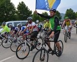 Biciklisti stigli u Potočare, Hasan i Benjamin za 24 sata prešli put od 500 kilometara